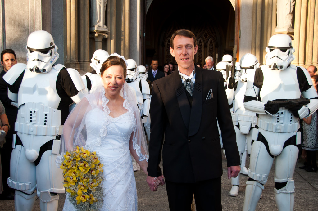 Silvia e Ronaldo | Casamento temático Star Wars em Santos