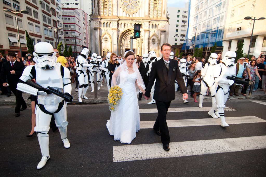 Silvia e Ronaldo | Casamento temático Star Wars em Santos