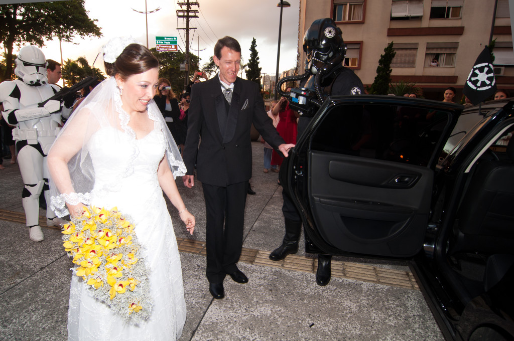 Silvia e Ronaldo | Casamento temático Star Wars em Santos