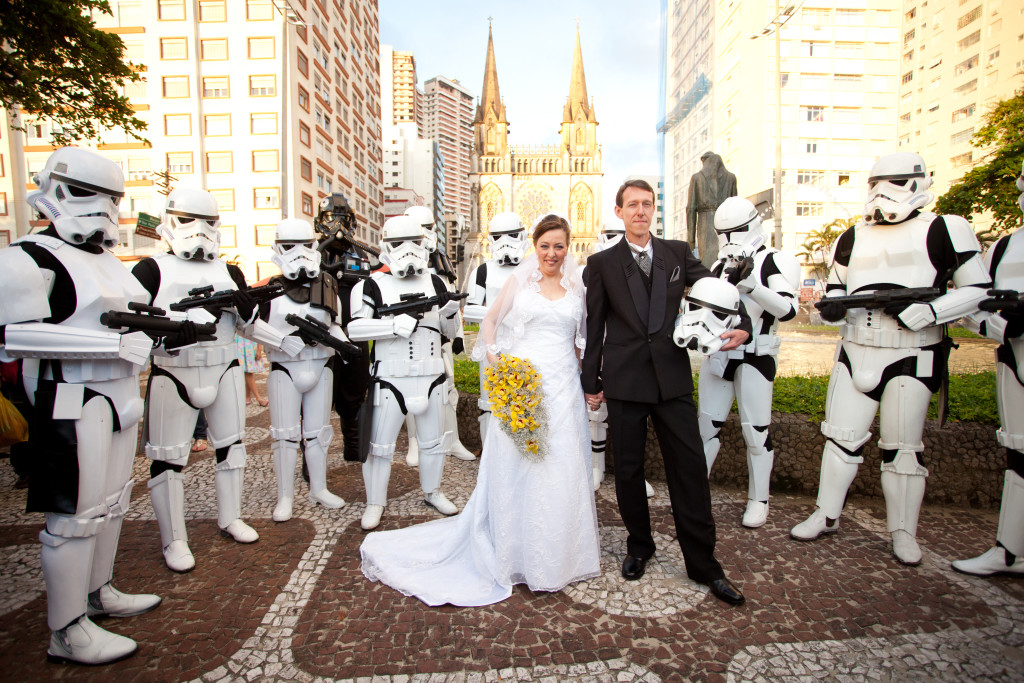 Silvia e Ronaldo | Casamento temático Star Wars em Santos