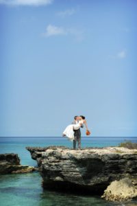 ensaios de casamento na praia