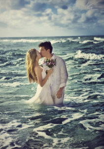 ensaios de casamento na praia