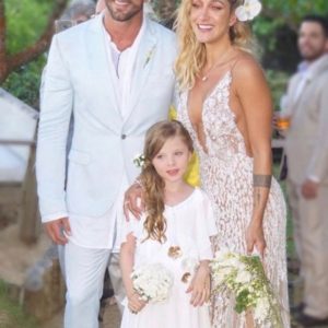 Casamento Gabriela Pugliesi e Erasmo Viana, na praia de Trancoso, Bahia.