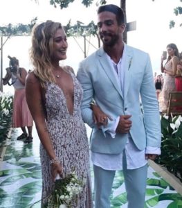 Casamento Gabriela Pugliesi e Erasmo Viana, na praia de Trancoso, Bahia.