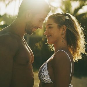 Casamento Gabriela Pugliesi e Erasmo Viana, na praia de Trancoso, Bahia.