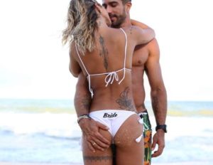 Casamento Gabriela Pugliesi e Erasmo Viana, na praia de Trancoso, Bahia.