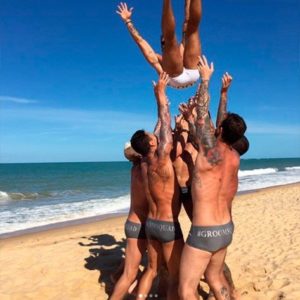 Casamento Gabriela Pugliesi e Erasmo Viana, na praia de Trancoso, Bahia.