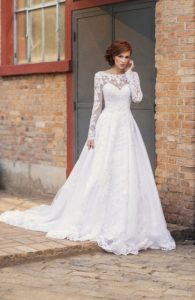 Vestidos de noiva de manga longa, site Pronta Para o Sim.