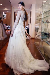 Vestido de noiva da coleção Nas Nuvens de Lucas Anderi