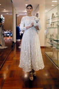 Vestido de noiva da coleção Nas Nuvens de Lucas Anderi