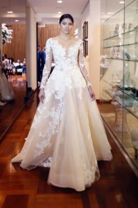 Vestido de noiva da coleção Nas Nuvens de Lucas Anderi