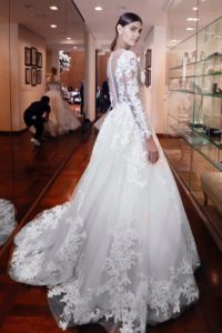 Vestido de noiva da coleção Nas Nuvens de Lucas Anderi