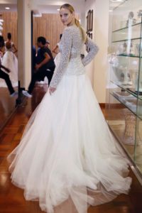 Vestido de noiva da coleção Nas Nuvens de Lucas Anderi