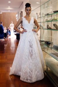 Vestido de noiva da coleção Nas Nuvens de Lucas Anderi