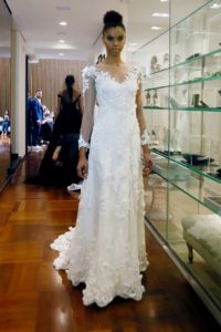 Vestido de noiva da coleção Nas Nuvens de Lucas Anderi