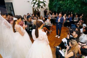 Vestido de noiva da coleção Nas Nuvens de Lucas Anderi