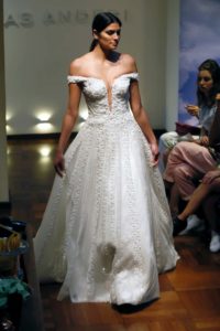 Vestido de noiva da coleção Nas Nuvens de Lucas Anderi