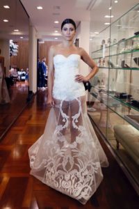 Vestido de noiva da coleção Nas Nuvens de Lucas Anderi