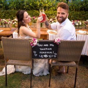 renovação de votos de Taciele Alcolea, casamento na praia