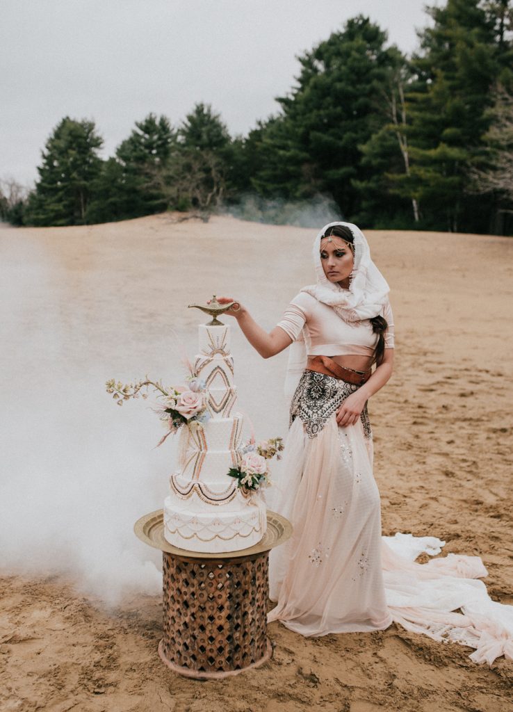 Casamento temático de Aladdin e Jasmine