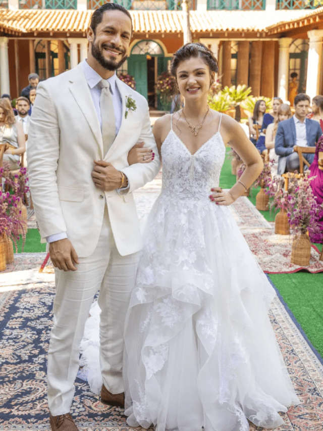 CASAMENTO DE NOVELA: Petra e Luigi de Terra e Paixão