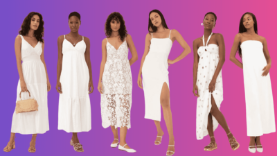 30 Inspirações de Vestido Branco da C&A para o fim de ano