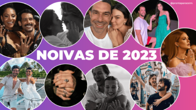 Famosas que ficaram noivas em 2023